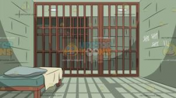 A Prison Cell Background
