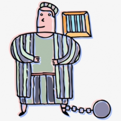 Prison Bars Clip Art - Person In Jail Png - Download Clipart ...