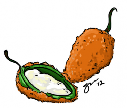Drawings of Food: Jalapeño Poppers — Alexander Shen