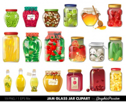 Jam Glass Jar Clipart Jam Glass Jar Clipart Food ...