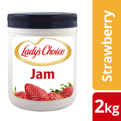 Lady's Choice Jam - Strawberry Jam 2kg/pack (sold per pack) — HORECA ...