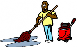 Janitorial Cleaning Clipart