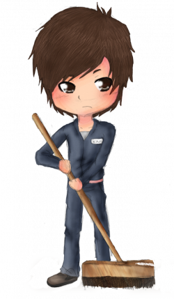 JANITOR KYUUUU by electrokyuted on DeviantArt