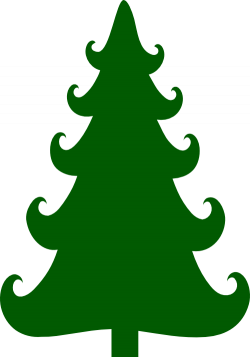 Curly branch Christmas tree svg | Images By Heather M's Blog