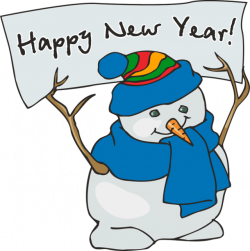 Small New Year Clip Art – Merry Christmas And Happy New Year 2018
