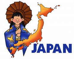 Japan Clip Art by Phillip Martin, Map of Japan