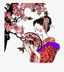 Geisha Ancient Women Transprent Png Free Ⓒ - Japanese ...