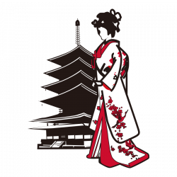 Japanese architecture Cartoon Illustration - Japanese culture,Japan ...