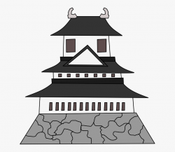 Japan Clipart Japanese House - Japanese Castle Clipart ...