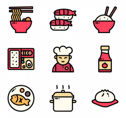 Japanese food Icons - 1,328 free vector icons