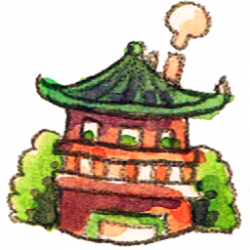 Japanese Home Crayon Icon, PNG ClipArt Image | IconBug.com