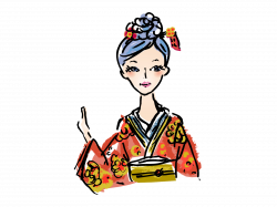 kimono art | Free Kimono Girl Clip Art | Kimono Art | Pinterest ...