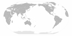 Clipart - World Map - Japan POV