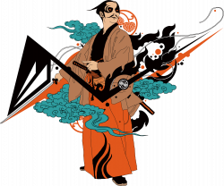 Japan Bushido Samurai Clip art - Japanese samurai color 3308*2756 ...