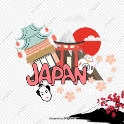 Japanese Cultural Elements Background, Japan, Culture ...