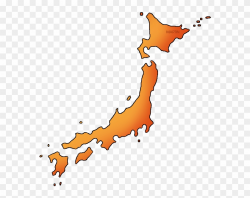 Japan Clipart , Png Download - Japan Map Outline Color ...