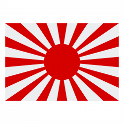 Empire of Japan Flag of Japan Second World War Rising Sun Flag ...