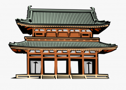 Shrine Clipart Shinto Temple - Japanese Gate #218188 - Free ...