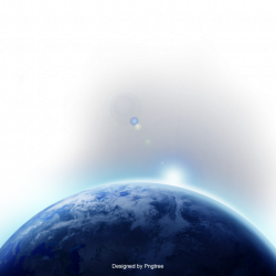 Sunrise In Space With Light Effect, Globe Navigational Equipment ...