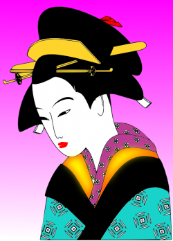 Japan Woman Svg Clipart | i2Clipart - Royalty Free Public Domain Clipart