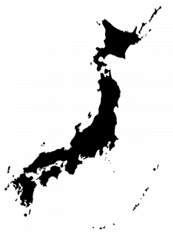 Japan Map PNG Transparent Image | PNG Mart
