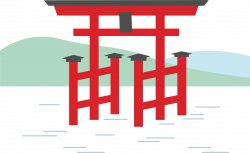 Clipart - Great Torii Gate