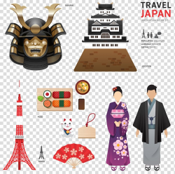 Travel Japan illustration, Tokyo Icon design Flat design ...