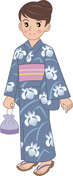 Clipart - Summer kimono (#2)