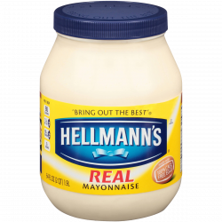 A jar of mayonnaise. - Shameless product placement. | #cutouts ...