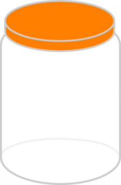 Plain Dream Jar Orange Clip Art at Clker.com - vector clip ...