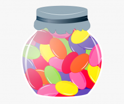Jelly Bean Jar Clipart - Jar Of Jelly Beans Clip Art #135308 ...