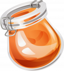 Toast Jar Honey Icon - Hand painted transparent jar 1501*1667 ...
