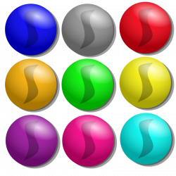Clipart - Game marbles - dots