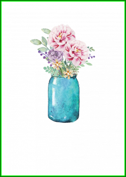 The Best Lauren Baxter Flowers In A Mason Jar Wallpaper Image For ...