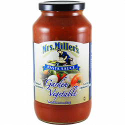 Garden Vegetable Pasta Sauce — Mrs. Miller's Homemade Noodles