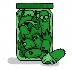 A Jar of Pickles by JimmyJamJemz on DeviantArt