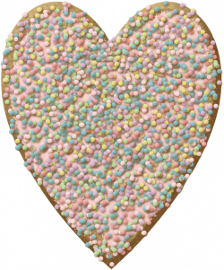 fjardine-littlestbakeshop-sprinkle heart biscuit.png | Pinterest ...