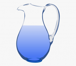 Water Bottle Jar - Pitcher With Water Clipart #185803 - Free ...