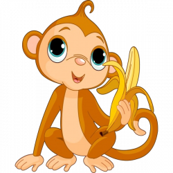 Cute Funny Cartoon Baby Monkey Clip Art Images. All Monkey Cartoon ...