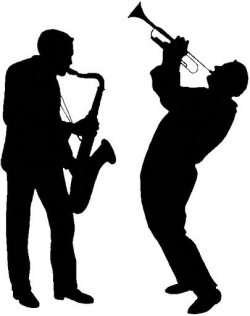 Gallery For > Jazz Musician Silhouette Cutouts | jazz | Jazz ...