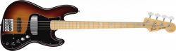 Marcus Miller Jazz Bass®, Maple Fingerboard, 3-Color Sunburst, 3-Ply ...