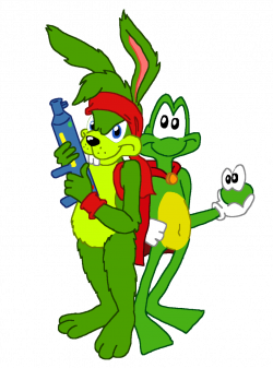 Jazz Jackrabbit and Superfrog by Juice87 on DeviantArt