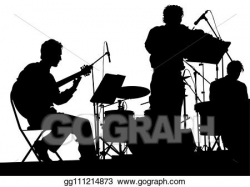 Vector Art - Jazz musical group. Clipart Drawing gg111214873 ...