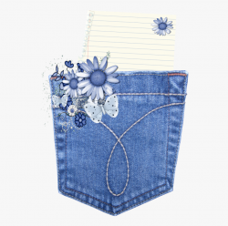 Jeans Clipart Pocket - Denim Jeans Pocket Png #175084 - Free ...