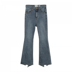 Slit Back Bootcut Jeans | STYLENANDA