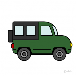Cute Jeep Clipart Free Picture｜Illustoon