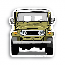 Toyota FJ40 LandCruiser stickers - $3.99 ea. | FJAY | Toyota ...