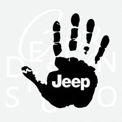 Jeep Wave, Jeep Hand, svg, png, eps, dxf, cricut, silhouette ...
