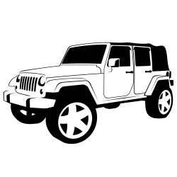 Jeep Wrangler Cliparts - Cliparts Zone