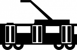 Tram Sideview Svg Png Icon Free Download (#8813) - OnlineWebFonts.COM